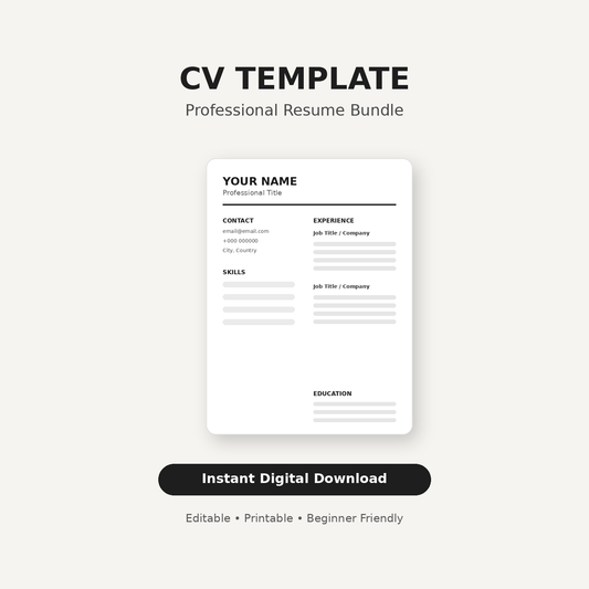 CV Templates